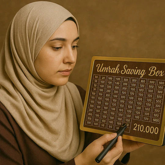 Umrah Saving Box π | Flat 50% OFF οΈβπ₯
