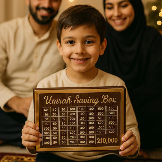 Umrah Saving Box π | Flat 50% OFF οΈβπ₯