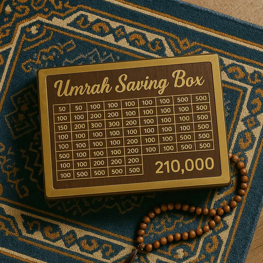 Umrah Saving Box π | Flat 50% OFF οΈβπ₯